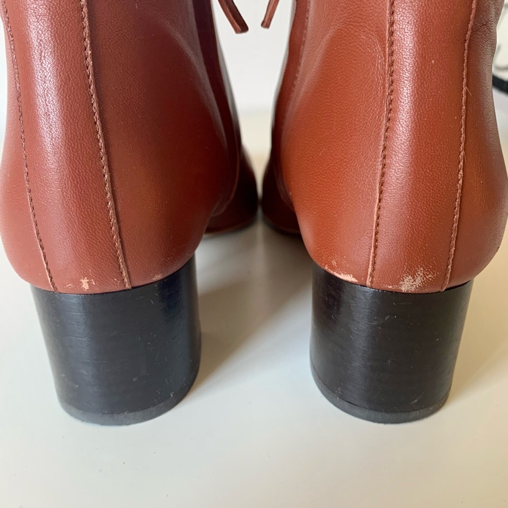 Everlane Italian Day Boot in brick - Picture 6 of 16